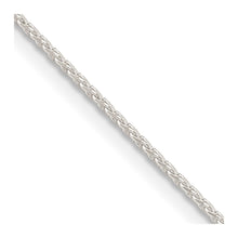 Load image into Gallery viewer, Sterling Silver .95mm Diamond-cut Round Spiga Chain
