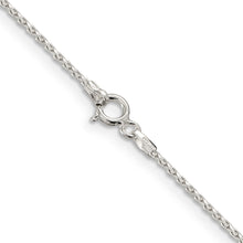 Load image into Gallery viewer, Sterling Silver 1.25mm Diamond-cut Round Spiga Chain
