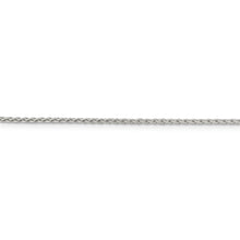 Load image into Gallery viewer, Sterling Silver 1.5mm Diamond-cut Round Spiga Chain w/4in ext.
