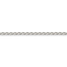Load image into Gallery viewer, Sterling Silver 2.85mm Diamond-cut Round Spiga Chain
