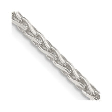 Load image into Gallery viewer, Sterling Silver 2.85mm Diamond-cut Round Spiga Chain
