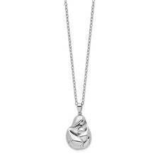 Load image into Gallery viewer, Sterling Silver Mine To Keep Mom &amp; Baby 18in Necklace

