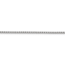 Load image into Gallery viewer, Sterling Silver 2mm Diamond-cut Round Box Chain
