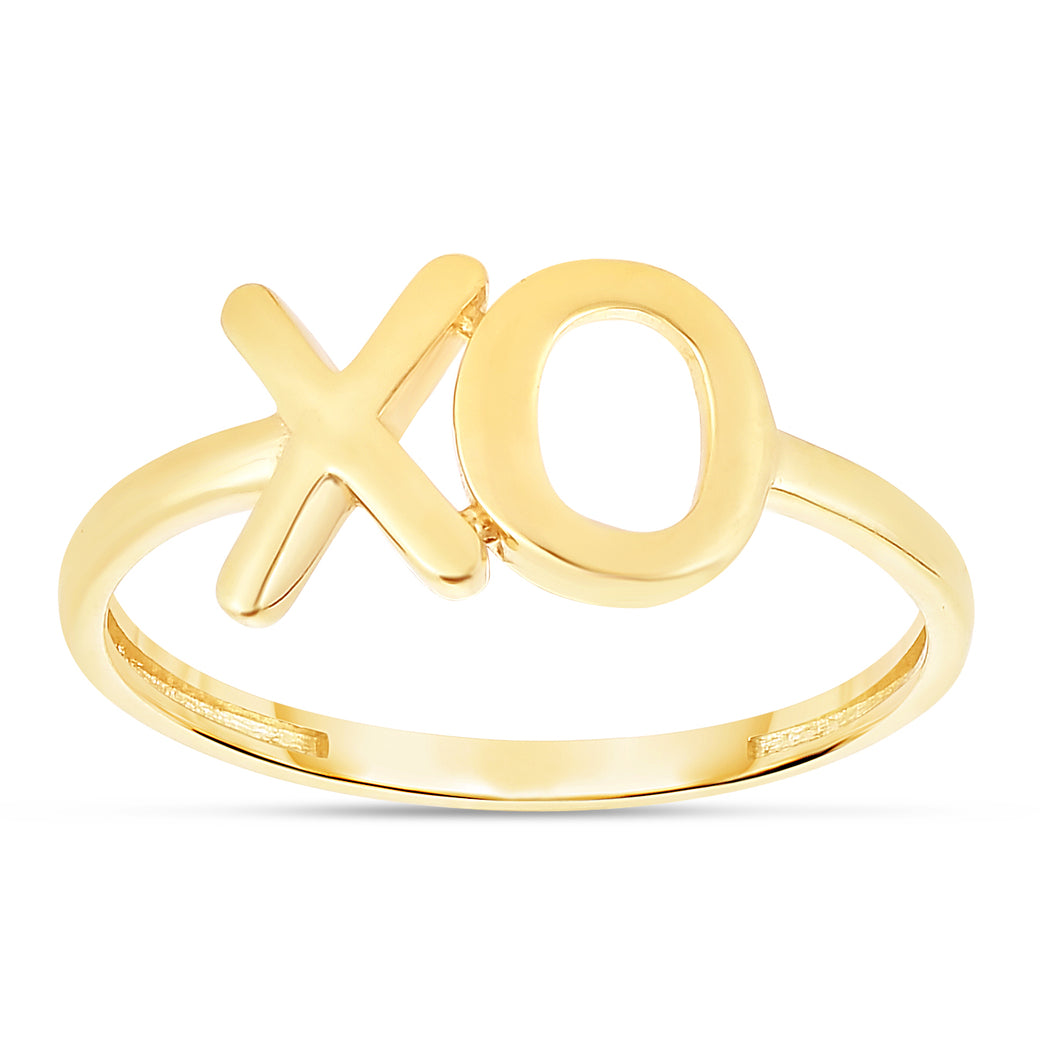 14K Gold XO