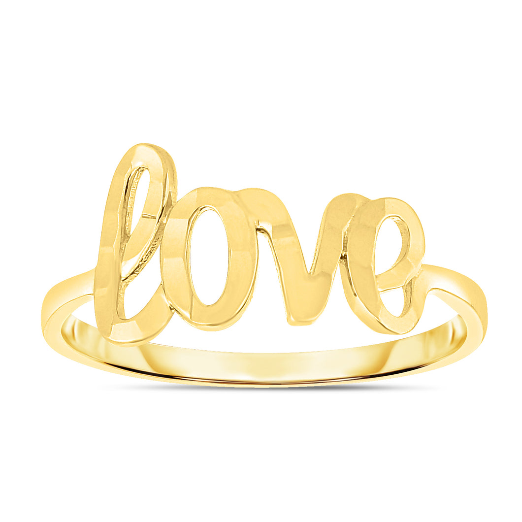 14K Gold Love