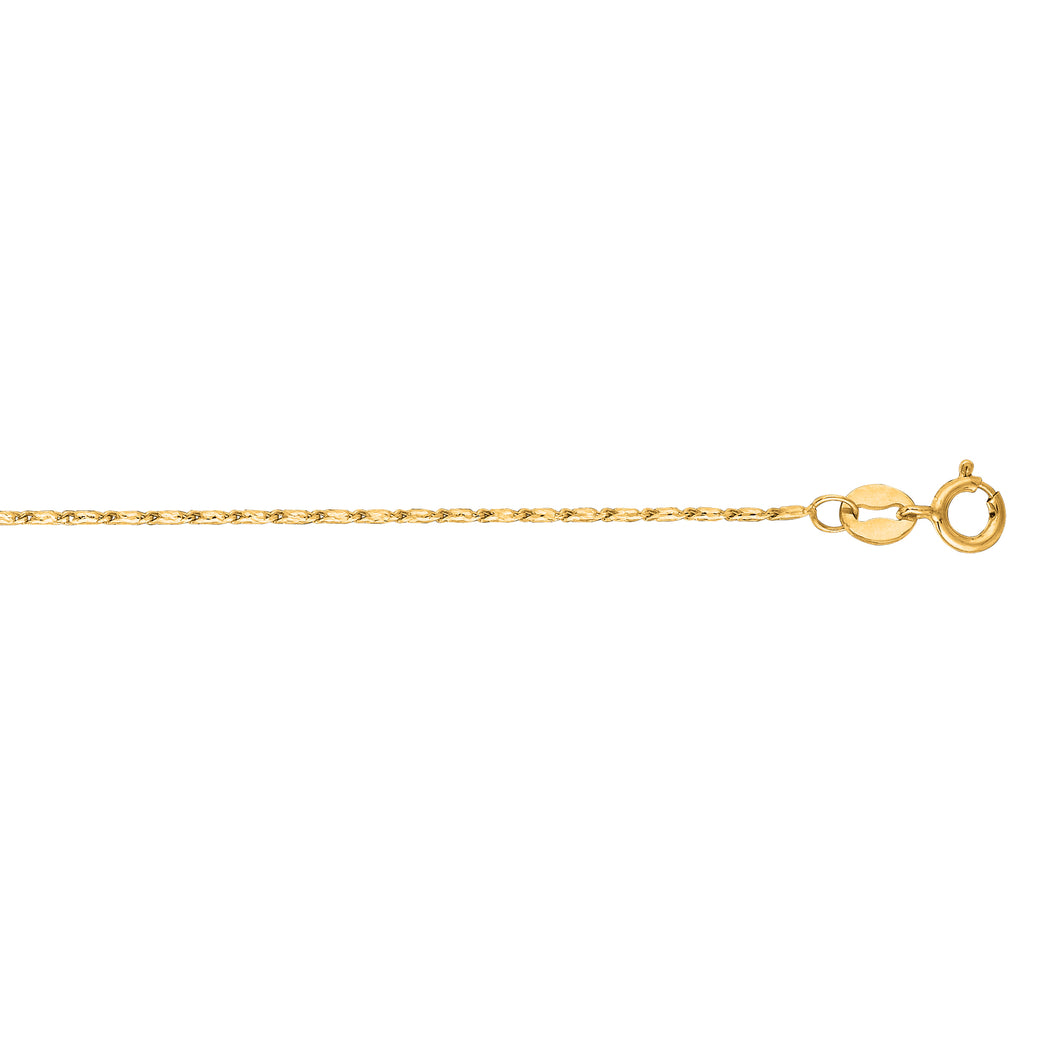 14K Gold .8mm Lumina Chain