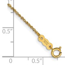 Load image into Gallery viewer, 14K 1.1mm Ropa Chain
