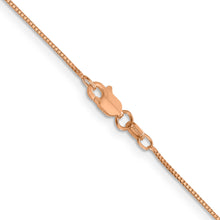 Load image into Gallery viewer, 14k Rose Gold .70mm Box Chain
