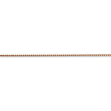 Load image into Gallery viewer, 14k Rose Gold 1.05mm D/C Spiga Chain
