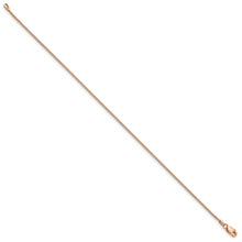 Load image into Gallery viewer, 14k Rose Gold .95mm Box Chain
