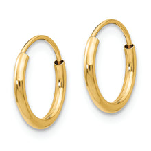 Load image into Gallery viewer, 14k Madi K Endless Hoop Earrings
