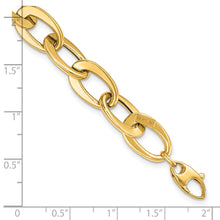 Load image into Gallery viewer, 14k Polished Fancy Link Bracelet
