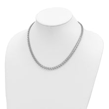 Load image into Gallery viewer, 14K White Gold Polished D/C Fancy Link Necklace
