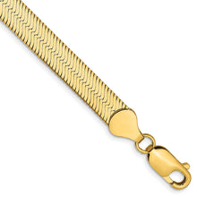 Load image into Gallery viewer, 14k 6.5mm Silky Herringbone Chain
