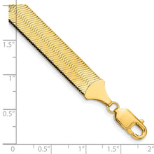 Load image into Gallery viewer, 14k 10mm Silky Herringbone Chain

