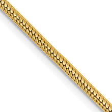 Load image into Gallery viewer, 14k 1.85mm Round Snake Chain
