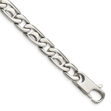 Load image into Gallery viewer, Stainless Steel Polished Fancy Link 8.5in Bracelet
