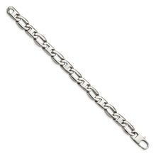 Load image into Gallery viewer, Stainless Steel Polished Open Link 8.5in Bracelet
