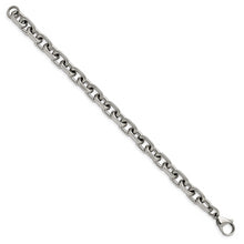 Load image into Gallery viewer, Stainless Steel Polished 8.5mm 8.75in Cable Bracelet
