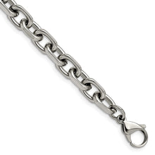 Load image into Gallery viewer, Stainless Steel Polished 8.5mm 8.75in Cable Bracelet
