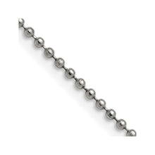 Load image into Gallery viewer, Stainless Steel Polished 2mm 30in Ball Chain
