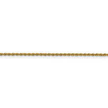 Load image into Gallery viewer, Stainless Steel Polished Yellow IP-plated 1.5mm 18in Rope Chain

