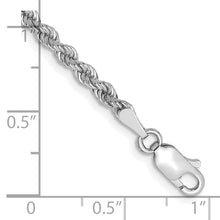 Load image into Gallery viewer, 14K WG 2.75mm Regular Rope Chain
