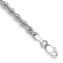 Load image into Gallery viewer, 14k WG 3.0mm Regular Rope Chain

