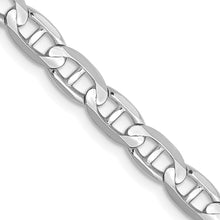 Load image into Gallery viewer, 14k WG 4.5mm Concave Anchor Chain
