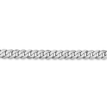 Load image into Gallery viewer, 14k WG 4.75mm Flat Beveled Curb Chain

