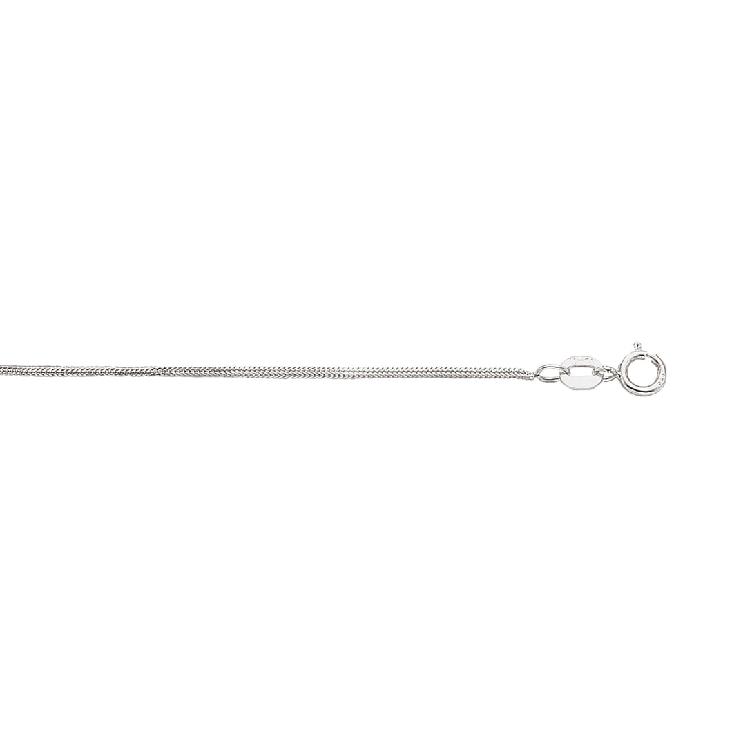 14K Gold .8mm Foxtail Chain