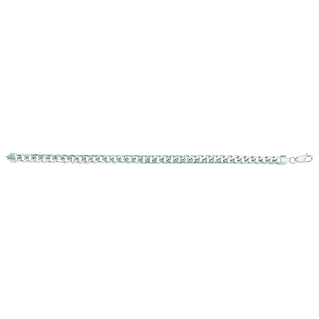 14K Gold 6.5mm Semi-Solid Miami Cuban