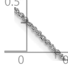 Load image into Gallery viewer, 14K White Gold 1.1mm Ropa Chain
