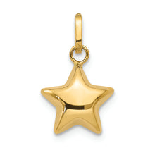 Load image into Gallery viewer, 14k 3D Puffed Star Charm
