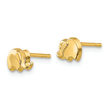 Load image into Gallery viewer, 14k Polished Elephant Post Earrings
